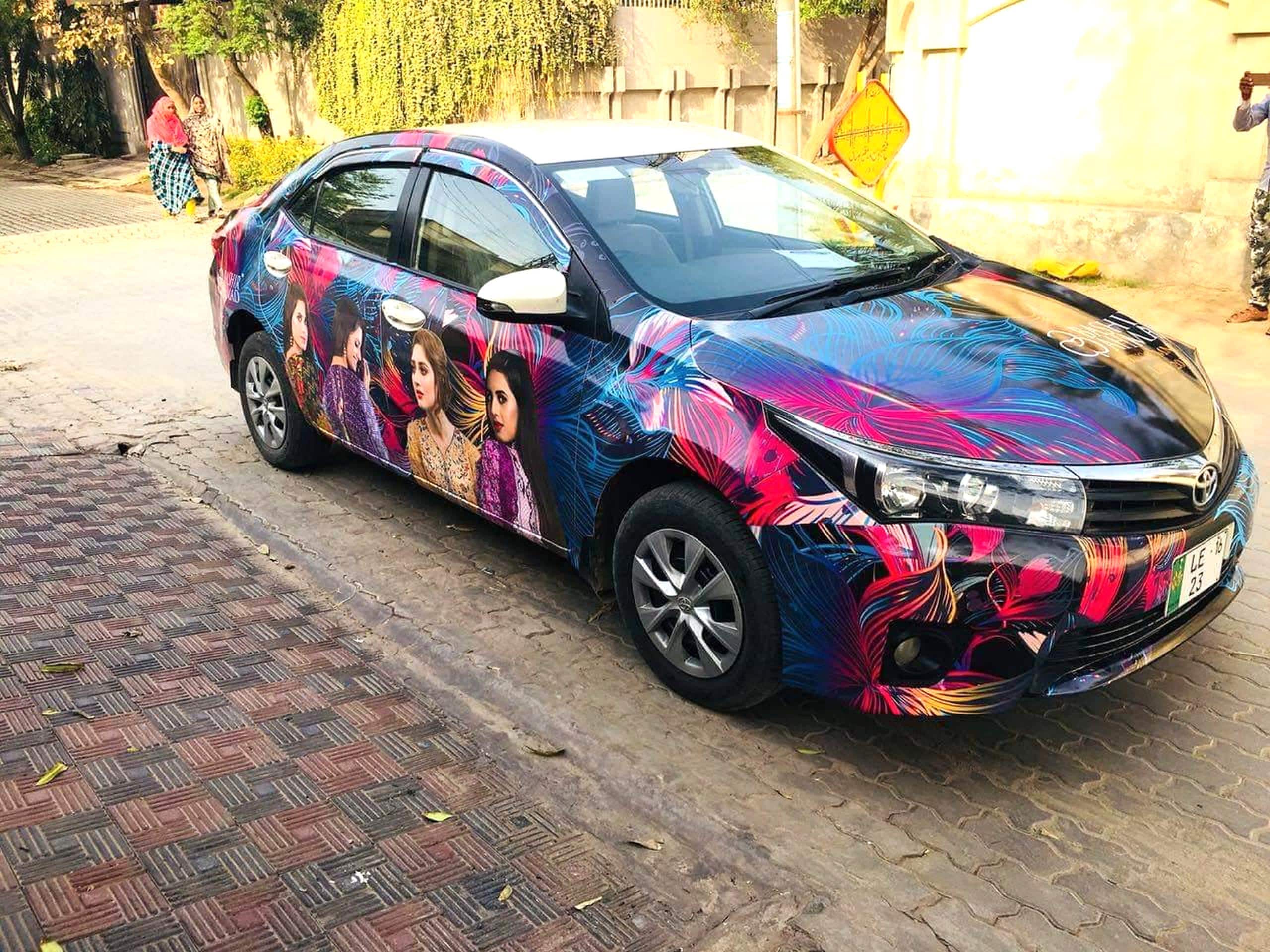 car wrap advertising – Artavia Advertising Agency